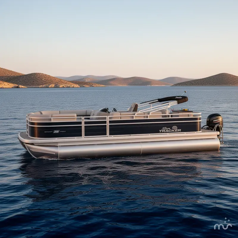 Slide: The Image of Sun Tracker SportFish 22 DLX 2026 - 2