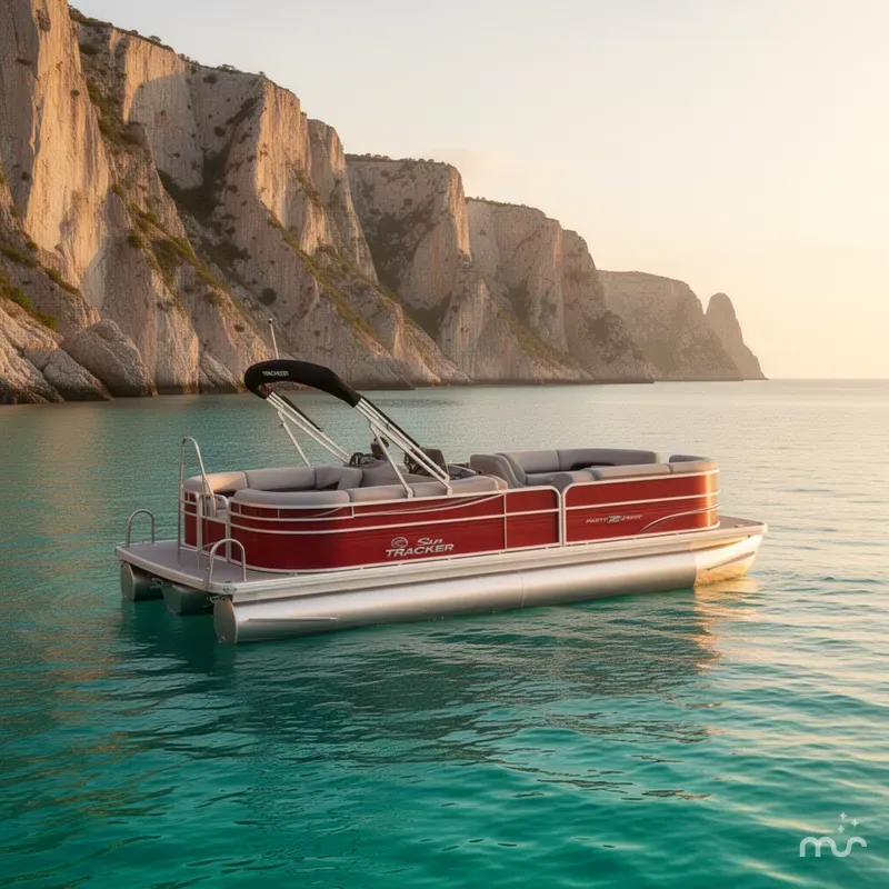 The Image of Sun Tracker Party Barge 22 DLX 2026 - 0