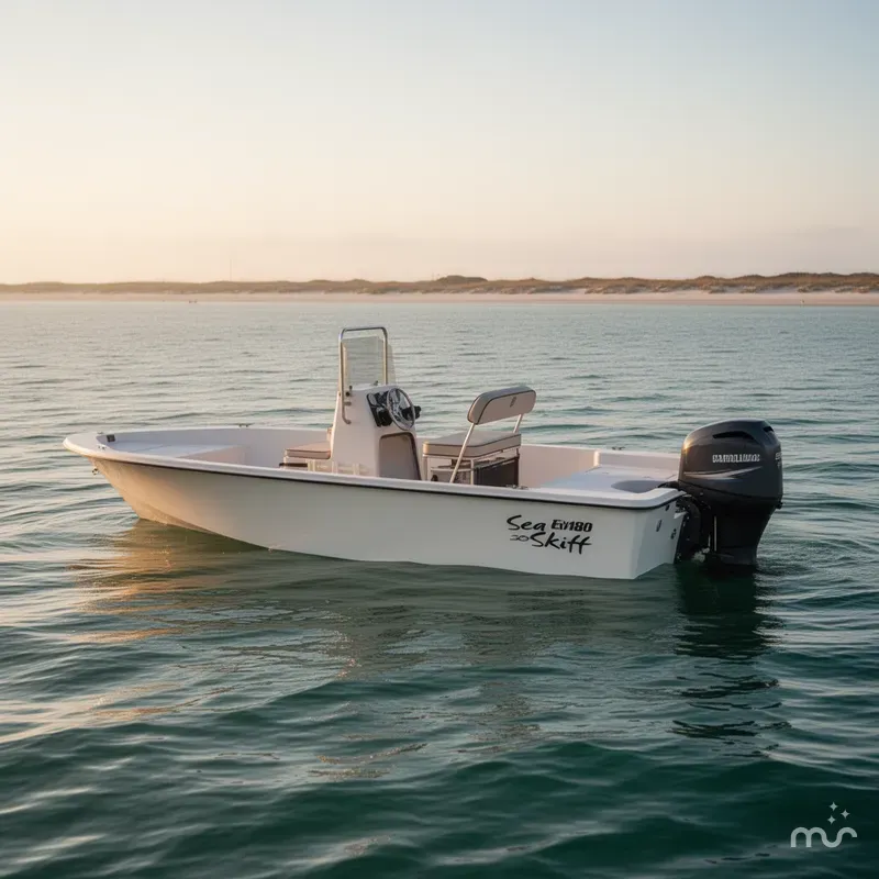 Slide: The Image of Carolina EV180 Sea Skiff 2026 - 2