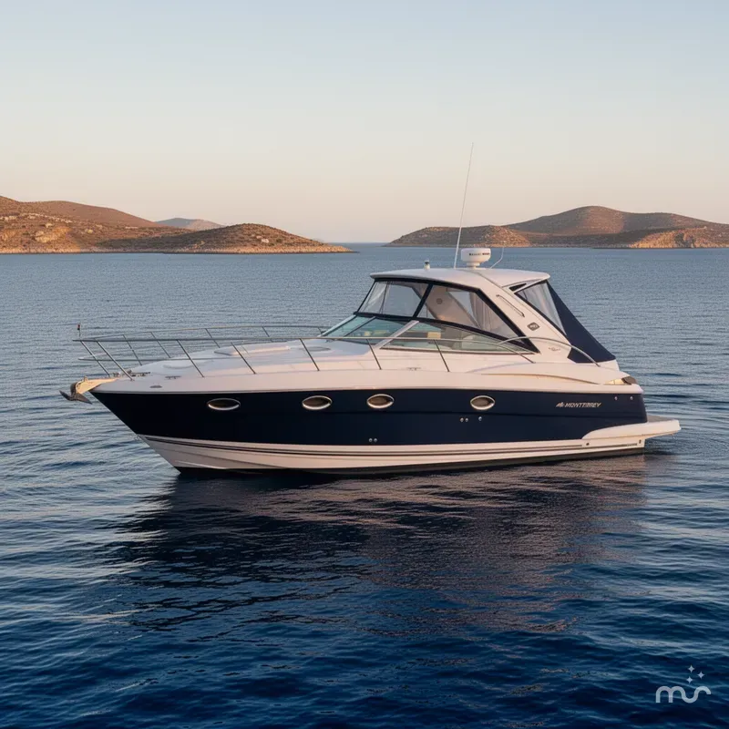 Slide: The Image of Monterey 350 Sport Yacht 2008 - 2