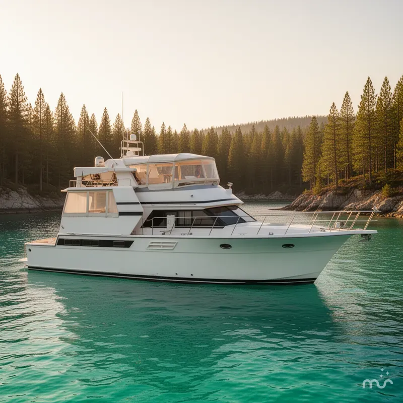 The Image of Californian 55 Cockpit Motor Yacht 1991 - 0