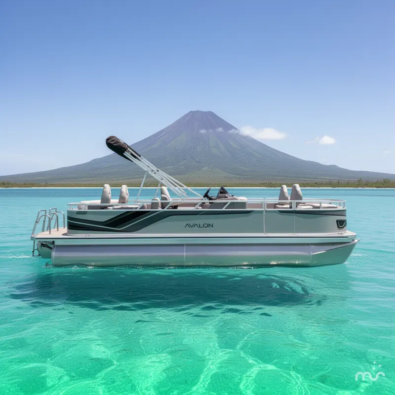 Slide: The Image of Avalon Venture 85 Rear Fish - 21' 2026 - 2