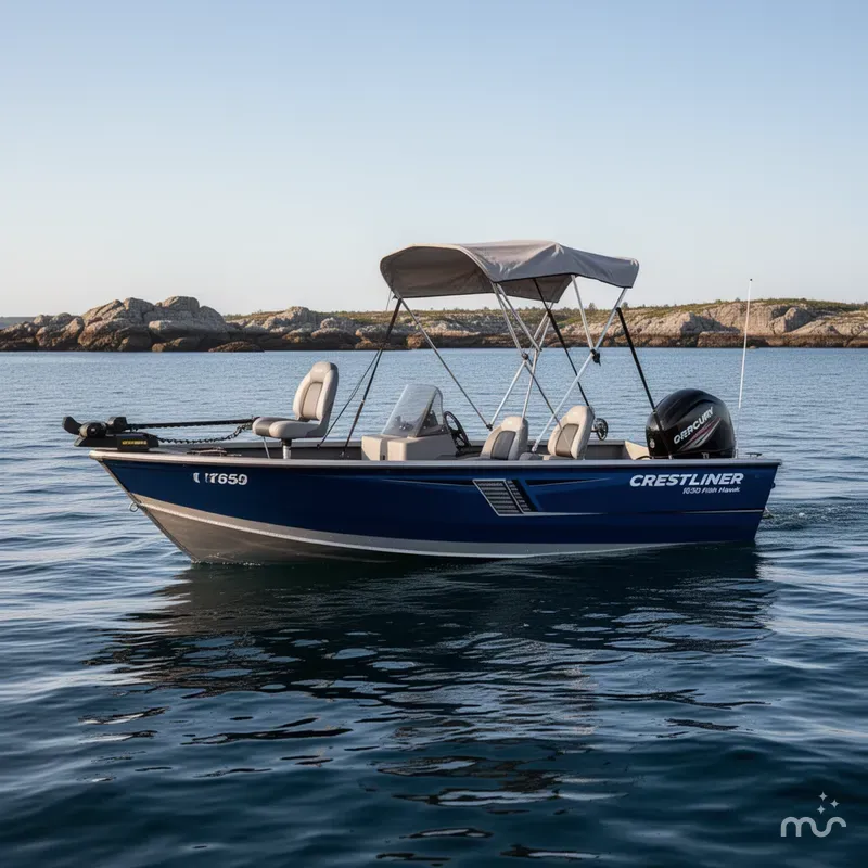 The Image of Crestliner 1650 Fish Hawk 2016 - 0