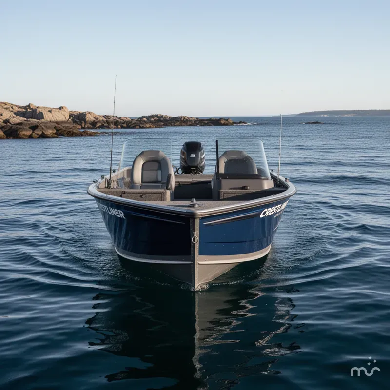 Slide: The Image of Crestliner 1650 Fish Hawk 2016 - 1