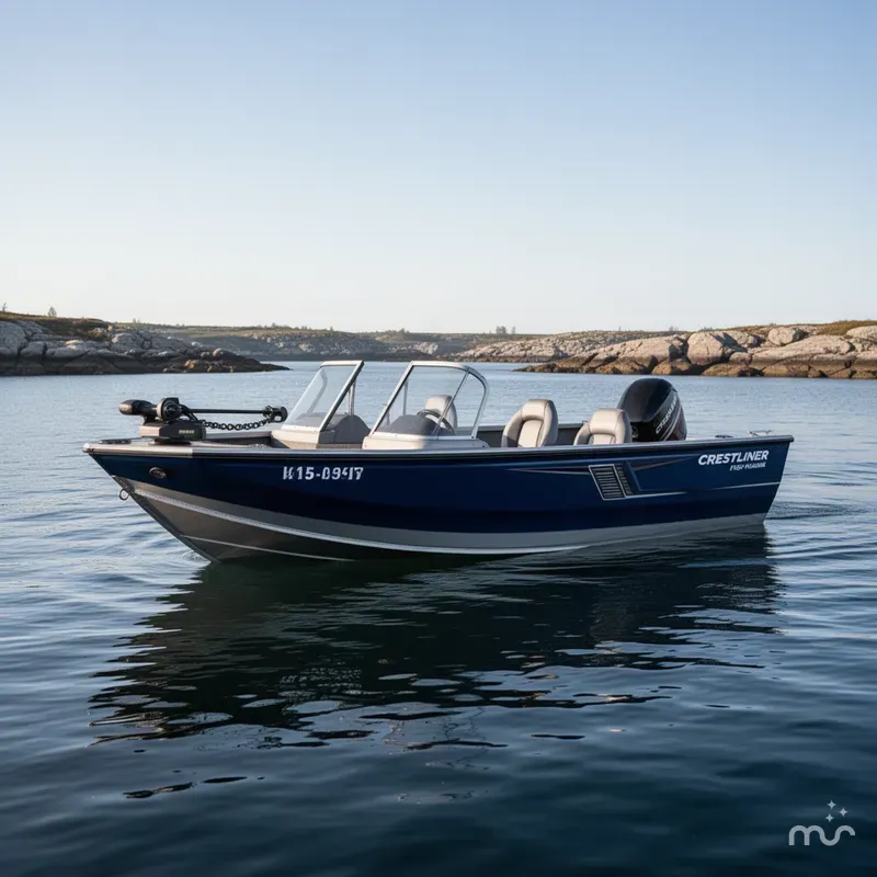 Slide: The Image of Crestliner 1650 Fish Hawk 2016 - 4