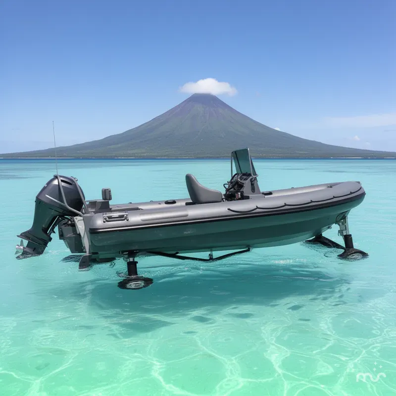 The Image of Sealegs 7.7 Amphibious RIB 2018 - 0