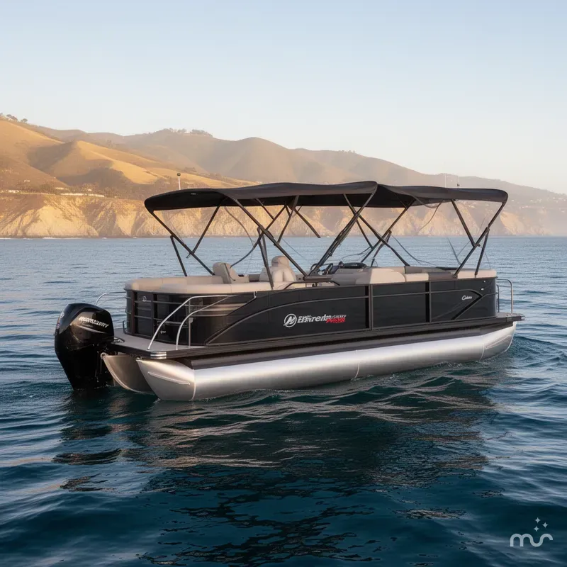 Slide: The Image of Barletta Cabrio Ultra-Lounge C22U W/ 200 Mercury ProXS! 2025 - 0