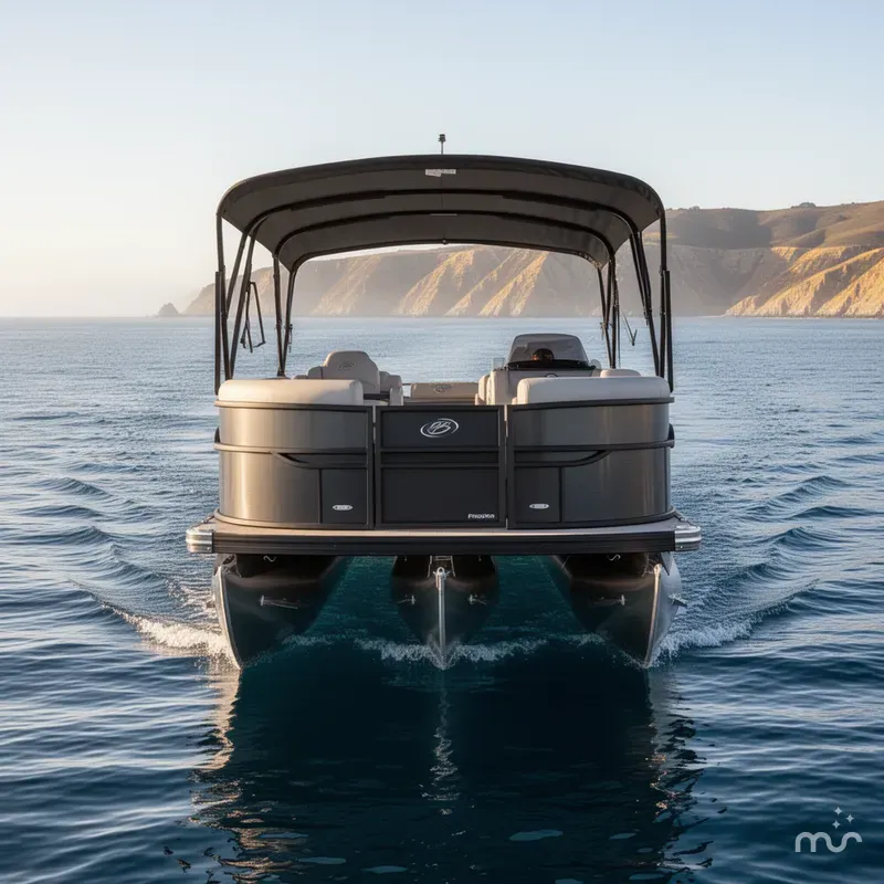Slide: The Image of Barletta Cabrio Ultra-Lounge C22U W/ 200 Mercury ProXS! 2025 - 3