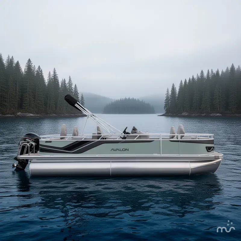 Slide: The Image of Avalon Venture 85 Rear Fish - 21' 2026 - 2
