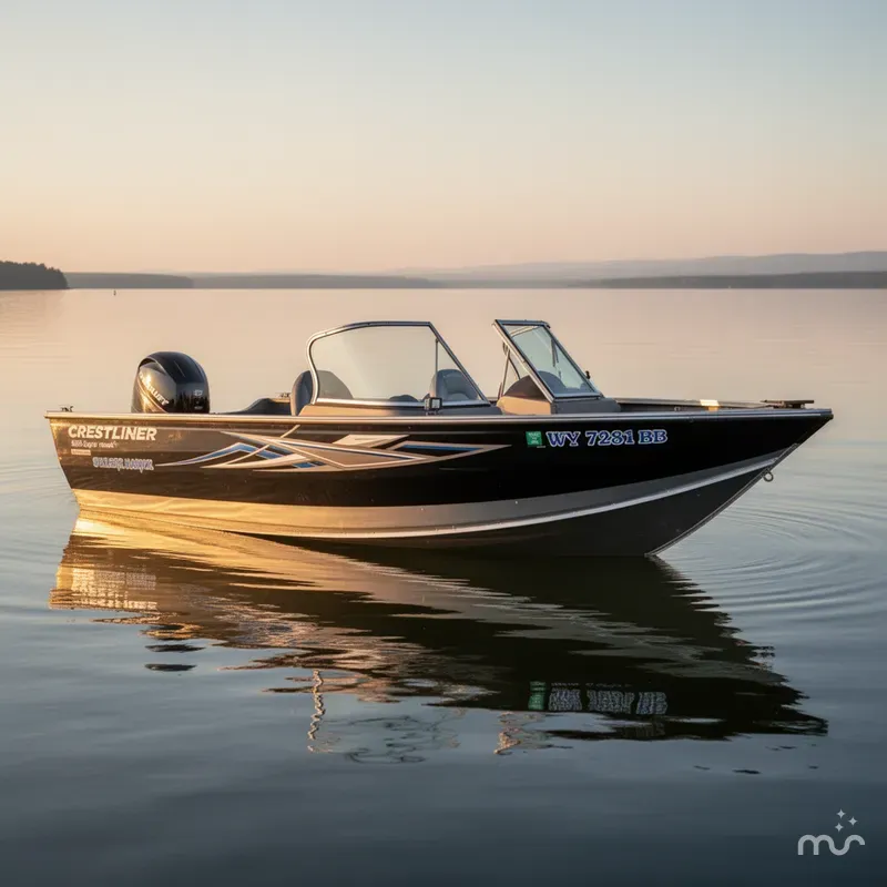 Slide: The Image of Crestliner 1850 Super Hawk 2016 - 0