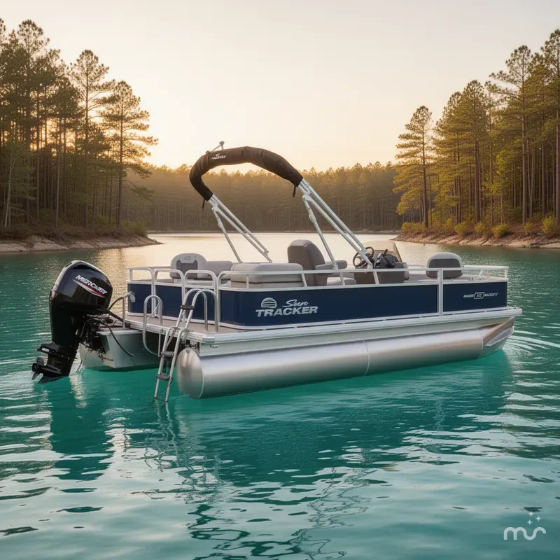 Slide: The Image of Sun Tracker Bass Buggy 18 DLX 2026 - 2