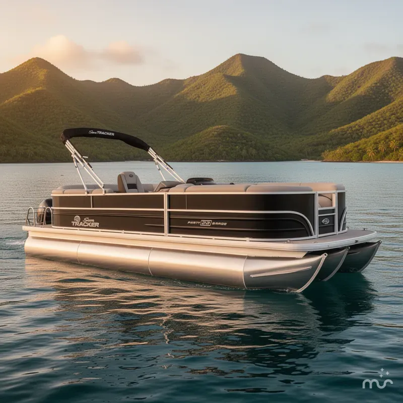 The Image of Sun Tracker PARTY BARGE 22 XP3 w/200HP 4 Stroke 2026 - 0