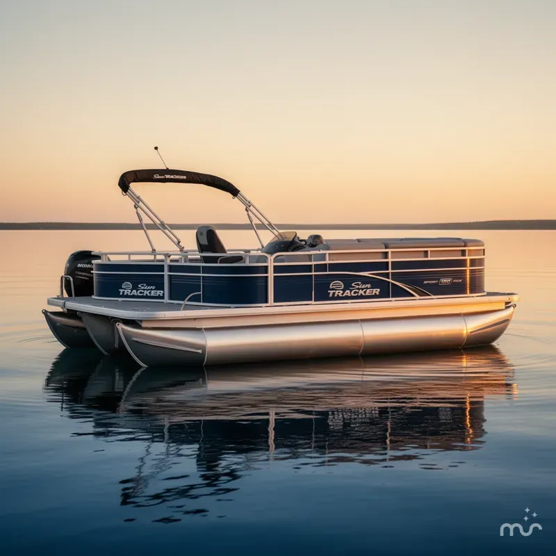 Slide: The Image of Sun Tracker Sportfish 22 DLX w/150 2026 - 0