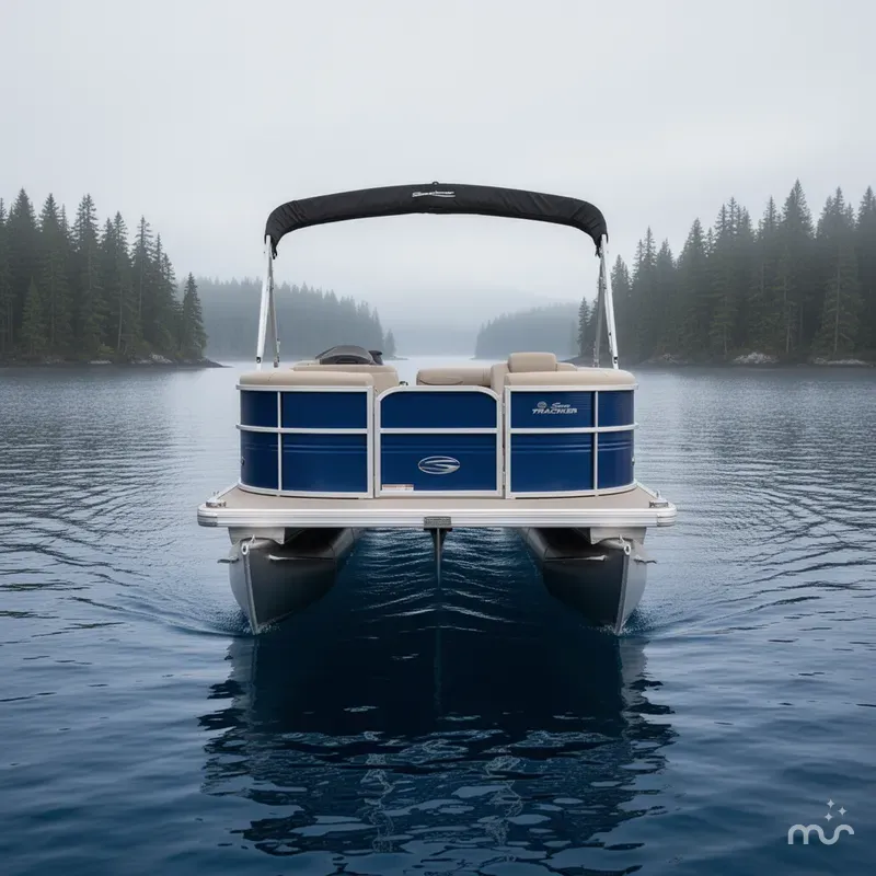 Slide: The Image of Sun Tracker Party Barge 20 DLX 2026 - 1