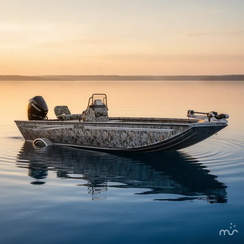 Slide: The Image of Ranger RB210 w/200 Mercury 4 Stroke 2025 - 0
