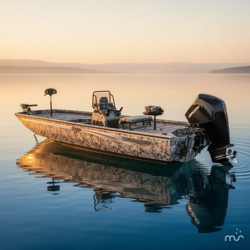Slide: The Image of Ranger RB210 w/200 Mercury 4 Stroke 2025 - 1