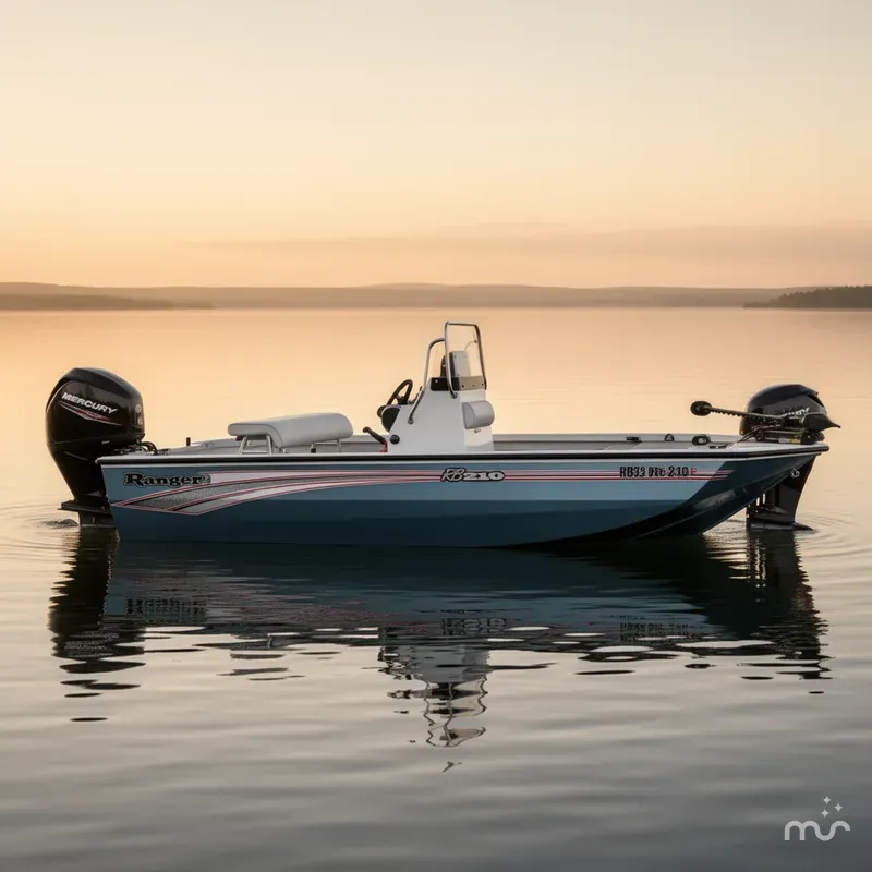 Slide: The Image of Ranger RB210 w/200 Mercury Pro-XS 2025 - 1