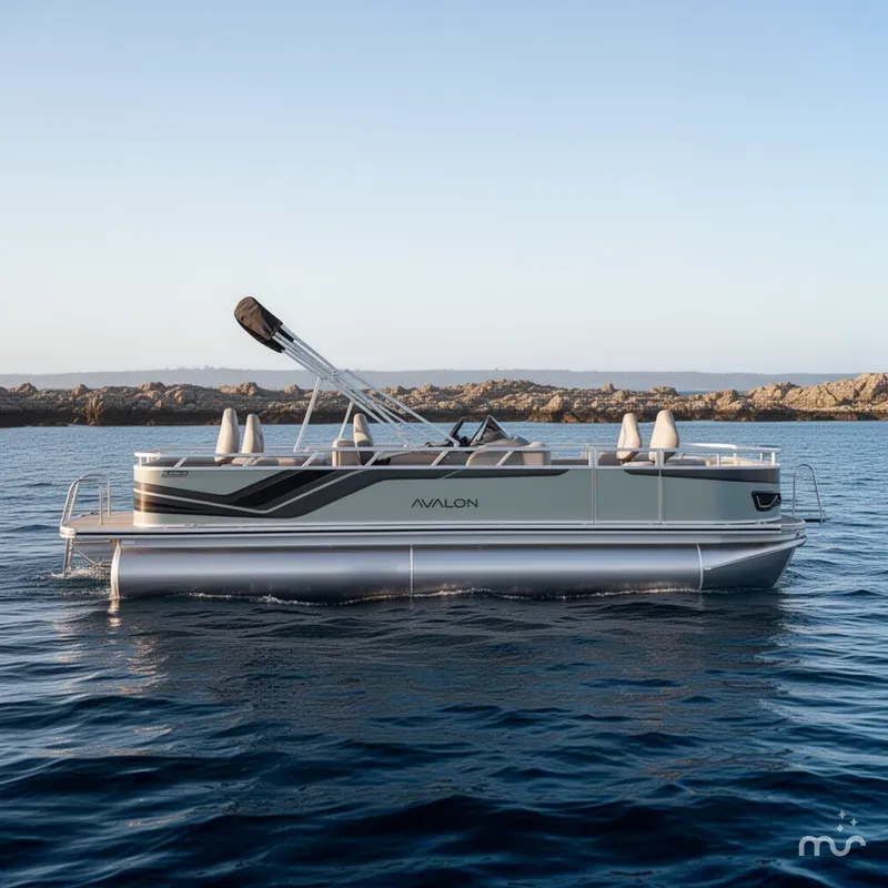 Slide: The Image of Avalon Venture 85 Rear Fish - 21' 2026 - 2