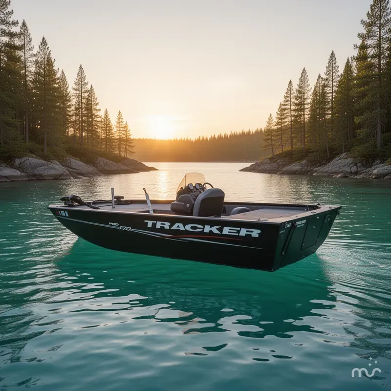 Slide: The Image of Tracker Pro 170 2024 - 2