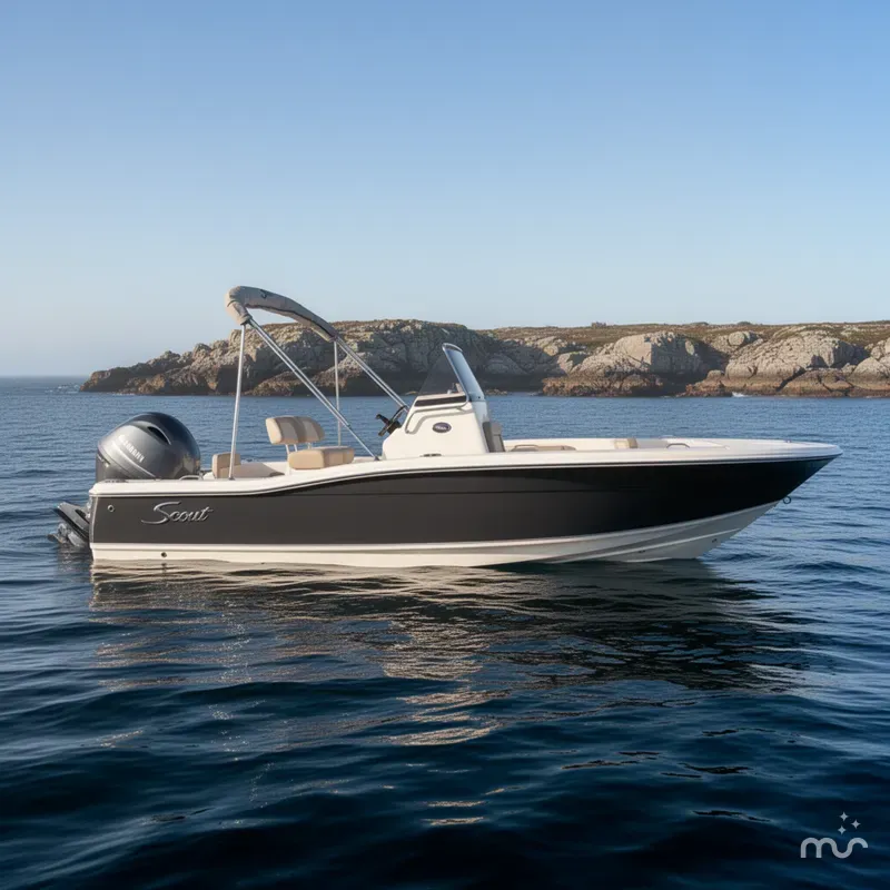 Slide: The Image of Scout 195 Sportfish 2025 - 2