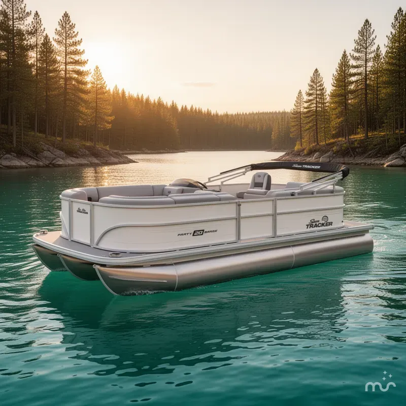 The Image of Sun Tracker Party Barge 20 DLX 2026 - 0