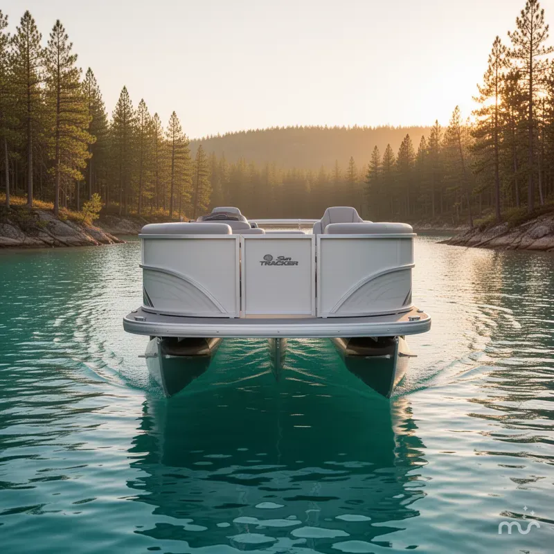 Slide: The Image of Sun Tracker Party Barge 20 DLX 2026 - 1