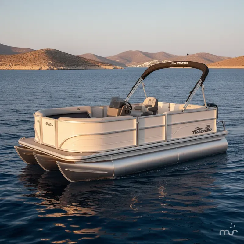 The Image of Sun Tracker Party Barge 16 DLX 2026 - 0