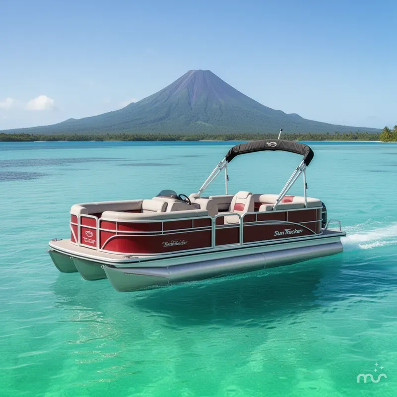 The Image of Sun Tracker Party Barge 22 DLX 2026 - 0