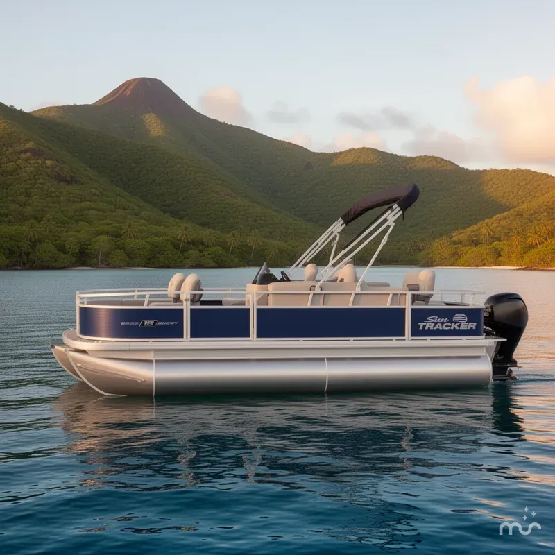 Slide: The Image of Sun Tracker Bass Buggy 18 DLX 2026 - 2