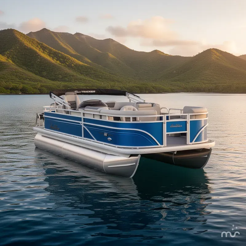 Slide: The Image of Sun Tracker Fishin' Barge 20 DLX 2026 - 3