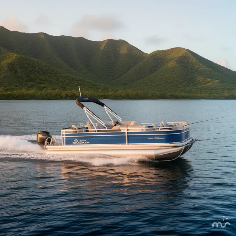 Slide: The Image of Sun Tracker Fishin' Barge 20 DLX 2026 - 4