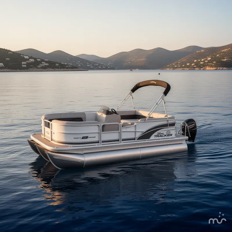 The Image of Sun Tracker Party Barge 16 DLX 2026 - 0