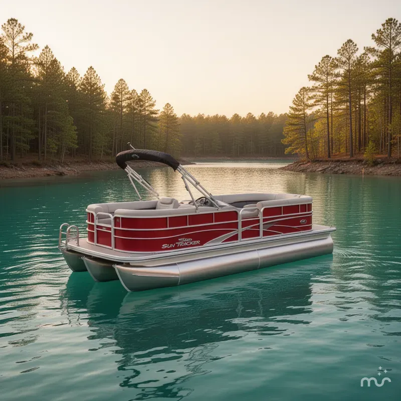 The Image of Sun Tracker Party Barge 18 DLX 2026 - 0