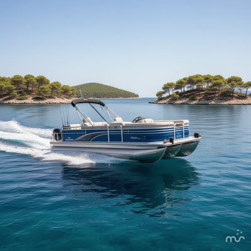 Slide: The Image of Sun Tracker Fishin' Barge 20 DLX 2026 - 4