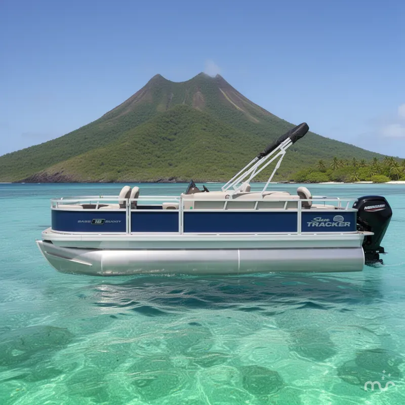 Slide: The Image of Sun Tracker Bass Buggy 18 DLX 2026 - 2