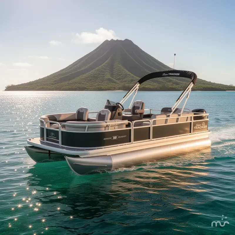 Slide: The Image of Sun Tracker Bass Buggy 18 DLX 2026 - 4