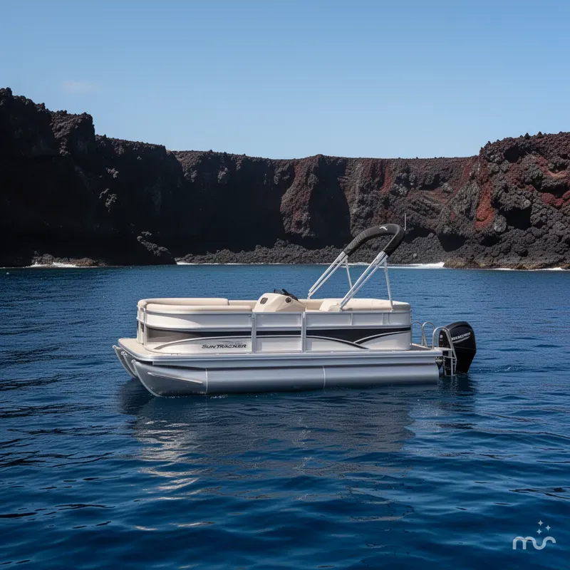 The Image of Sun Tracker Party Barge 16 DLX 2026 - 0