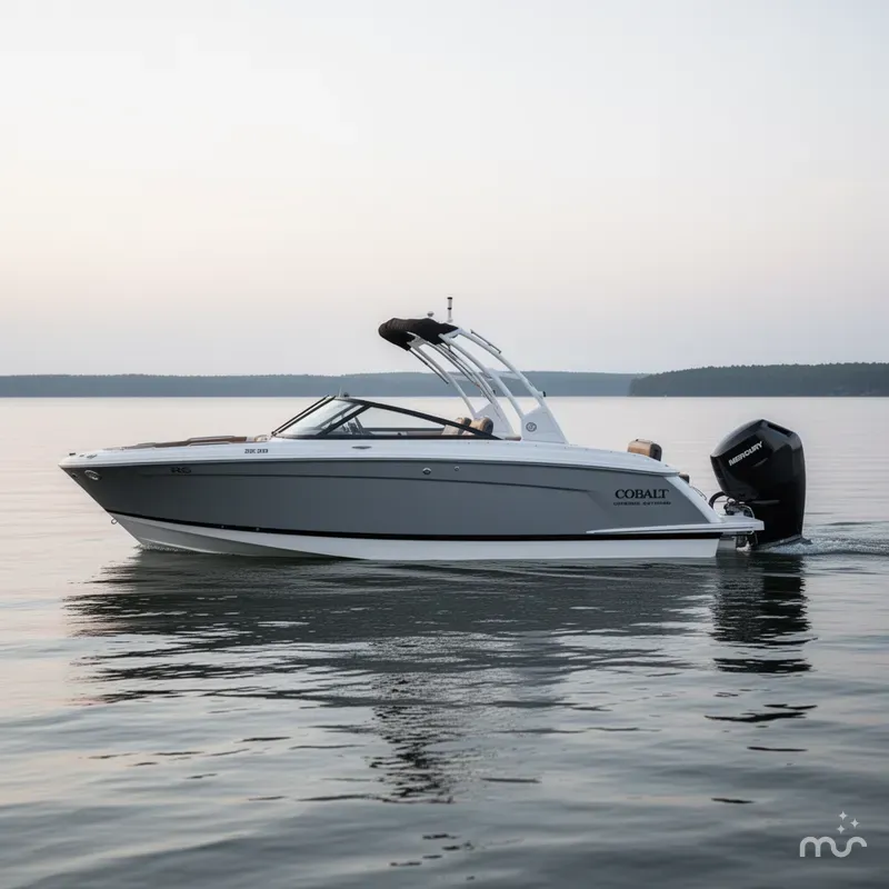 Slide: The Image of Cobalt R6 Outboard 2025 - 2