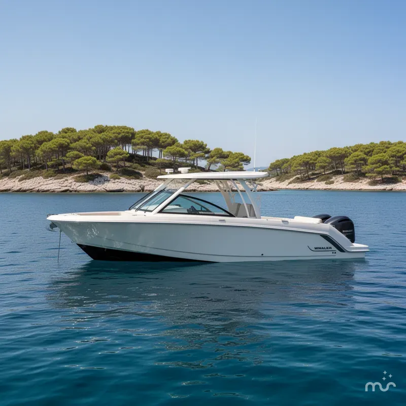 Slide: The Image of Boston Whaler 320 Vantage 2022 - 2