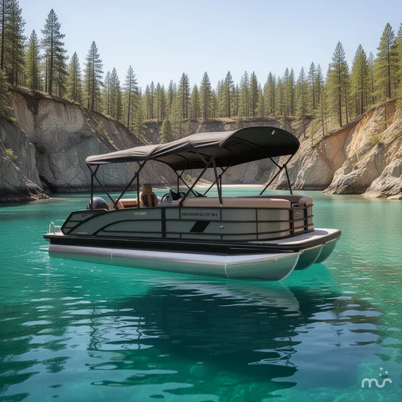 Slide: The Image of Bennington 24 M Fish and Cruise 2026 - 2