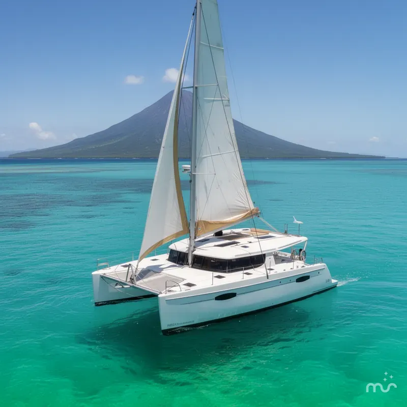 Slide: The Image of Fountaine Pajot Helia 44 2014 - 2