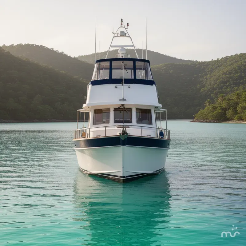Slide: The Image of Mainship 34 Trawler 1978 - 3