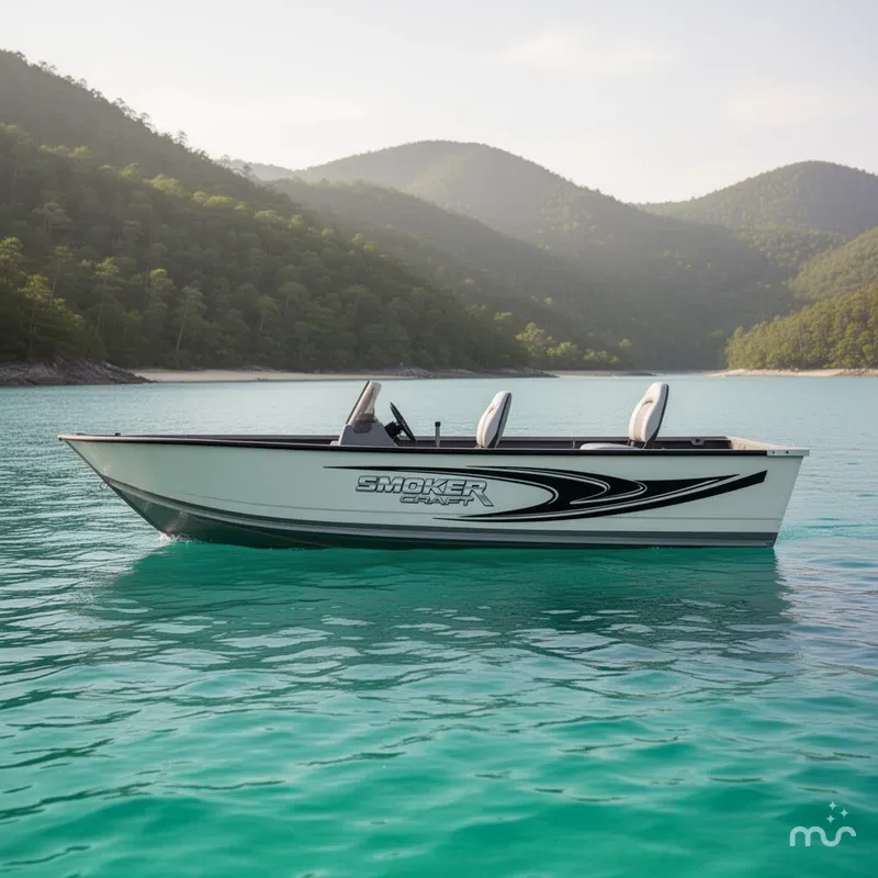 Slide: The Image of Smoker Craft Angler 16 SC 2026 - 2