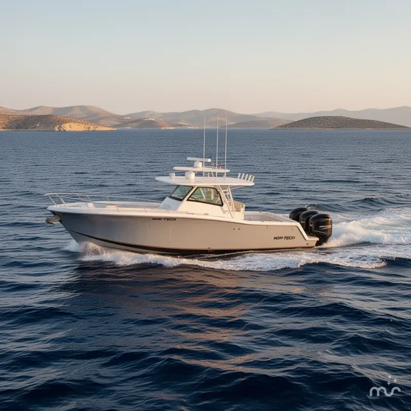 Slide: The Image of Nor-Tech 390 Sport Center Console 2019 - 4