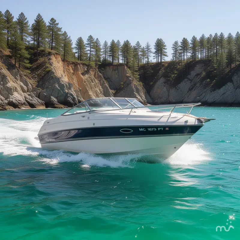 Slide: The Image of Four Winns 245 Sundowner 1995 - 2