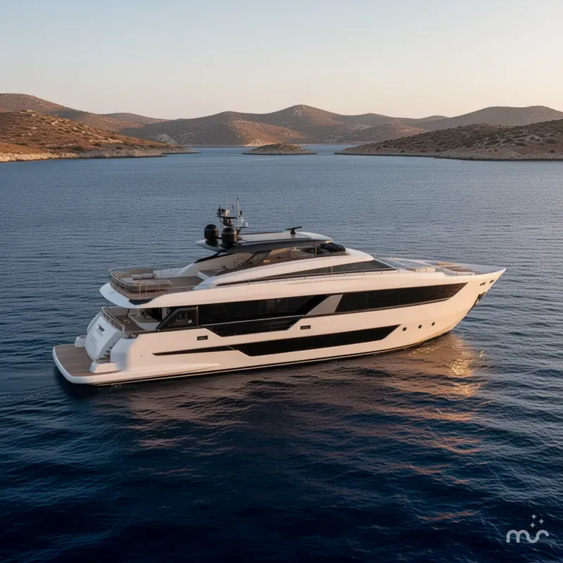 Slide: The Image of Ferretti 1000 2027 - 2