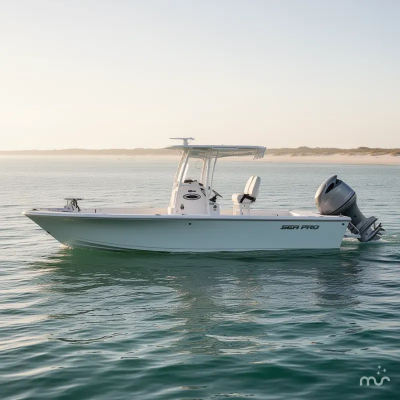 Slide: The Image of Sea Pro 250 Bay Boat 2026 - 2