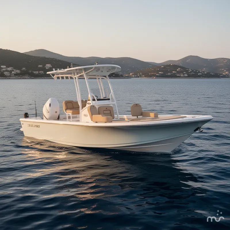 Slide: The Image of Sea Pro 230 Bay Boat 2026 - 2