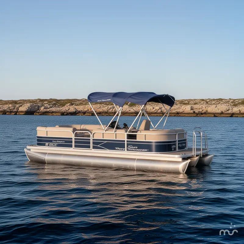 The Image of Sun Tracker Party Barge 20 DLX 2019 - 0