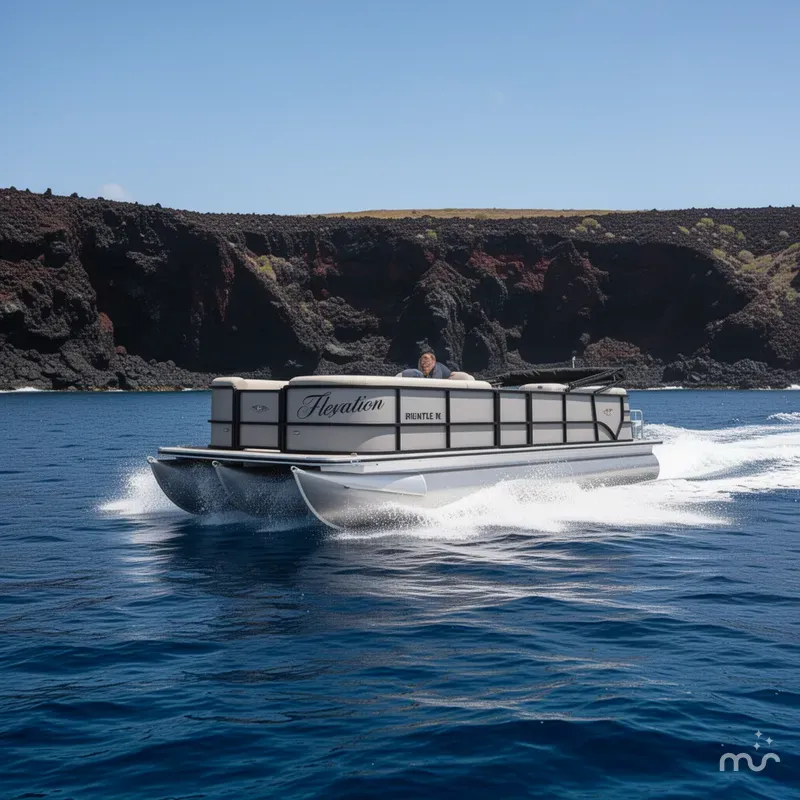 Slide: The Image of Bentley Pontoons Legacy 243 DL Navigator 2021 - 2